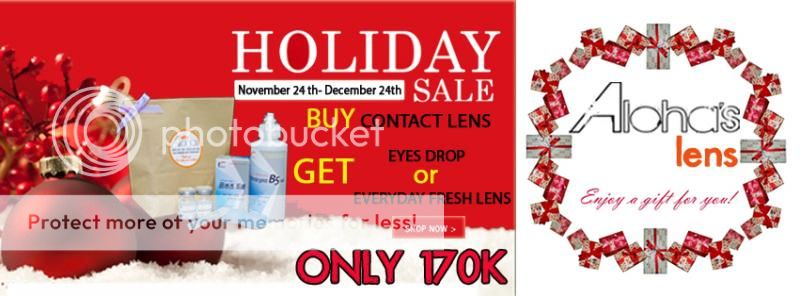 TƯNG BỪNG MÙA LỄ HỘI CUỐI NĂM- MUA LENS HÀN QUỐC ĐƯỢC TẶNG NƯỚC NGÂM hoặc THUỐC NHỎ - 2